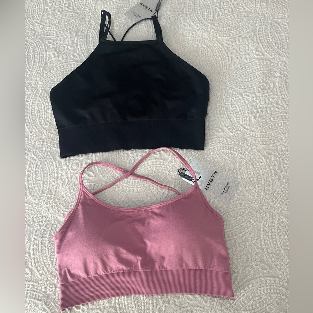 NVGTN Set of NWT Sports Bras